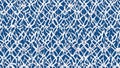 Blue and White Abstract Interwoven Line Pattern Royalty Free Stock Photo