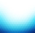 Blue white abstract polygonal background Royalty Free Stock Photo