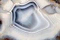 Blue white agate as fullframe background