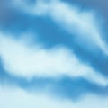 Blue and white blurred abstract background, sky and clouds creative concept Royalty Free Stock Photo