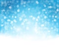 Blue white bokeh background Royalty Free Stock Photo