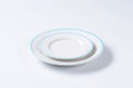 Blue and white dinner set Royalty Free Stock Photo