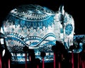 Blue and White Elephant - China Lights