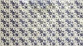 Blue and white floral peranakan tiles
