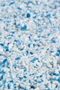 Blue and white gravel Royalty Free Stock Photo