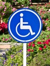 Handicap accessible sign