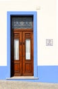 Albufeira Old Town brown front door