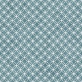 Blue and White Interlocking Circles Tiles Pattern Repeat Background Royalty Free Stock Photo
