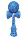 Blue wood ball Kendama game