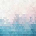 Blue White Light Polygonal Mosaic Background, Vector illustration, Business Design Templates. eps 10 Royalty Free Stock Photo