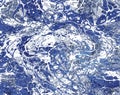 Blue white marble background. Royalty Free Stock Photo