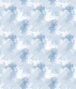 Blue And White Modern Fantasy Abstract Seamless Pattern Speckled Dotted Background