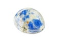 Natural Sodalite on white background