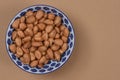 Hazelnuts in Bowl Royalty Free Stock Photo