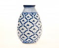 Blue and White Pottery Vase Royalty Free Stock Photo