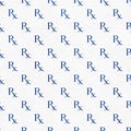 Blue and White Prescription symbol Pattern Repeat Background