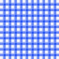 Blue white rectangle lines gingham cloth, tablecloth, background, wallpaper, fabric, texture pattern vector illustration Royalty Free Stock Photo