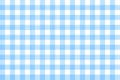 Blue and white seamless gingham pattern with lines texture Royalty Free Stock Photo