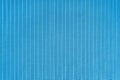 Blue white striped fabric texture background with copy space Royalty Free Stock Photo