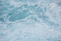 Blue white ocean surf swirling water ideal as aquatic background Royalty Free Stock Photo