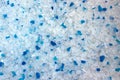 Blue and White Translucent Crystals Texture Royalty Free Stock Photo