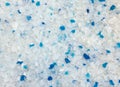 Blue and White Translucent Crystals Texture Royalty Free Stock Photo