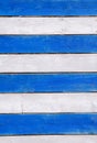 Blue white wall wooden planks backgrounds Royalty Free Stock Photo