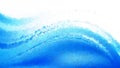 Blue and White Watercolour Background Image