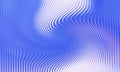 Blue and white wavy ribbed abstract background image Royalty Free Stock Photo
