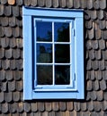 Blue window Royalty Free Stock Photo