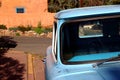 Blue Window, Blue Truck Royalty Free Stock Photo