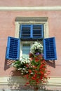 Blue window Royalty Free Stock Photo