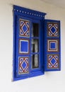 Blue window