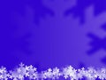 Blue wintry background Royalty Free Stock Photo