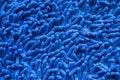 Blue wipe your feet in my home Royalty Free Stock Photo