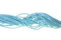 Blue wire line