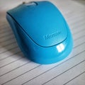 Blue wireless mouse