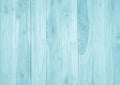 Blue wood background on summer. Sweet color wooden texture wallpaper. Paint plywood or hardwood board. Vintage wooden board wall Royalty Free Stock Photo