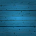 Blue wood planks texture. Vector illustration