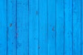 Blue wood shabby pattern seamless. Structure cyan planks vertically boards.