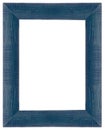 Blue wooden frame Royalty Free Stock Photo