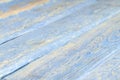 Blue wooden plank, background. Unfocused wooden background. Blur wooden table