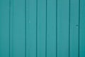Blue wooden wall fence texture for background wood planks green horizontal Royalty Free Stock Photo