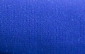 Blue wool knitted fabric texture as background Royalty Free Stock Photo