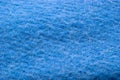 Blue woolen fabric