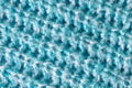blue woolen material with an interesting pattern Royalty Free Stock Photo