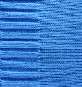 Blue woolen texture