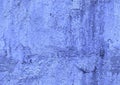 Blue worn damaged painted metal seamless texture pattern background. Seamless blue grunge texture structure surface with cracks an Royalty Free Stock Photo