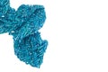 Blue Woven Bead Border or Background