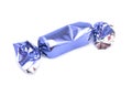 Blue Wrapped Candy Royalty Free Stock Photo